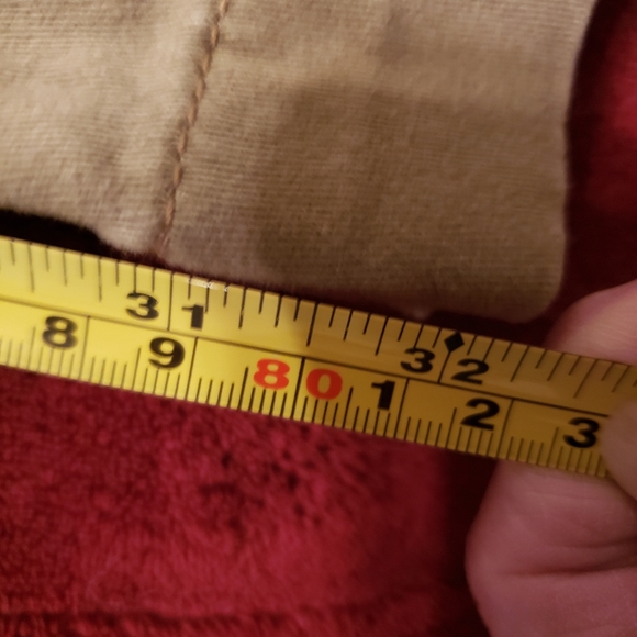 Never worn, cute, khaki, plus size Capri, jeans - Picture 9 of 9